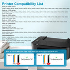 67XL Black Ink Cartridge Replacement for HP Ink 67 for HP 67XL Black Ink Cartridge Works for Deskjet 2855e 4255e 2827e 4227e 2755e 2700 2700e 2800e 2852e 4155e 4100e Envy 6055e 6452e 6455e (2 Pack)