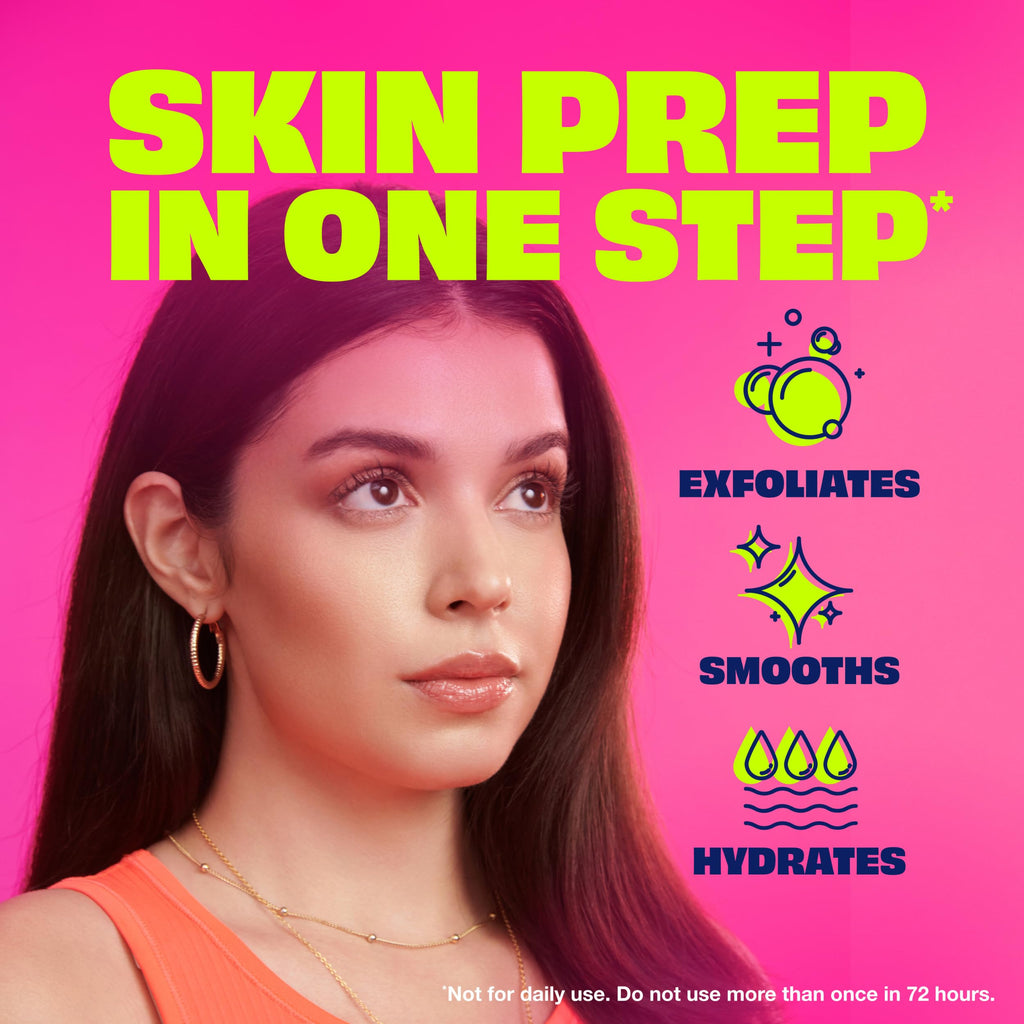 NAIR Prep & Smooth Face Exfoliating Depilatory Cream for Women - Effective Hair Removal for Smooth Skin with Hyaluronic Acid, 1.76 oz | Dermatologist-Tested, Hyaluronic Acid, Watermelon Extract, Face Fuzz Removal, Upper Lip, Chin & Cheek Hair Removal