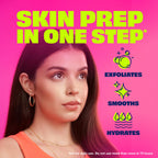 NAIR Prep & Smooth Face Exfoliating Depilatory Cream for Women - Effective Hair Removal for Smooth Skin with Hyaluronic Acid, 1.76 oz | Dermatologist-Tested, Hyaluronic Acid, Watermelon Extract, Face Fuzz Removal, Upper Lip, Chin & Cheek Hair Removal