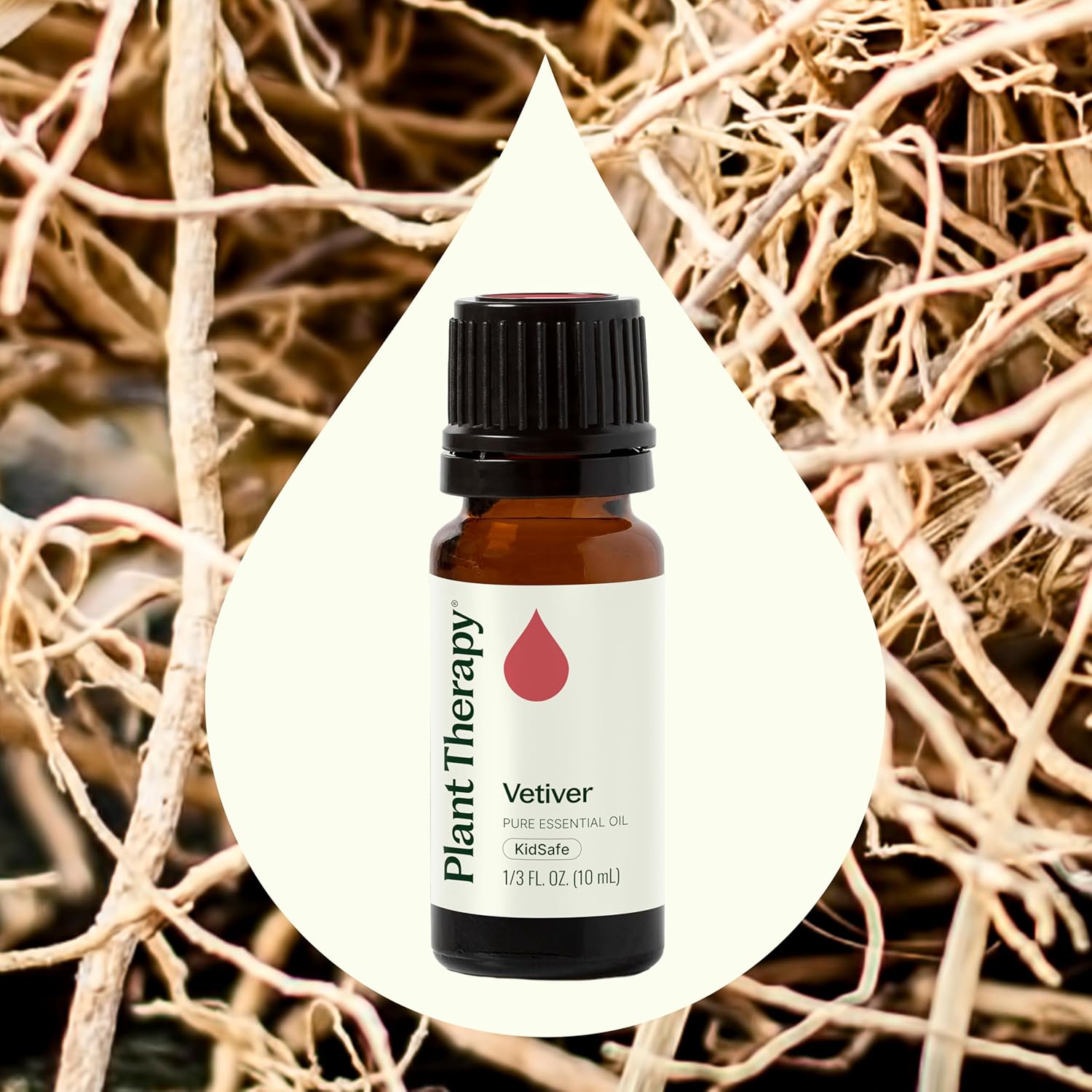 Buy now Plant Therapy Vetiver Essential Oil 100% Pure, Undiluted, Natural Aromatherapy, Therapeutic Grade 10 mL (1/3 oz) at indiglob india