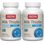 Jarrow Formulas Milk Thistle 150 mg with 30:1 Standardized Silymarin Extract, Dietary Supplement for Liver Function Support, 100 Veggie Capsules, 33-100 Day Supply