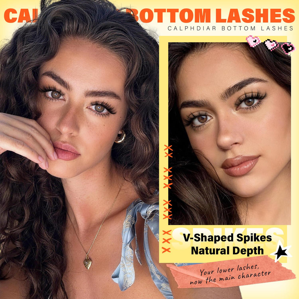 Calphdiar Bottom Lash Clusters in 'Fairy Eye' style. Achieve natural depth with easy online ordering. Available now!