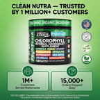 Clean Nutra Chlorophyll Capsules Supplement Internal Deodorant Peppermint, Sea Moss, Parsley, Chlorella, Spirulina, Slippery Elm, Ashwagandha, PhytoFresh Greens Detox Pills
