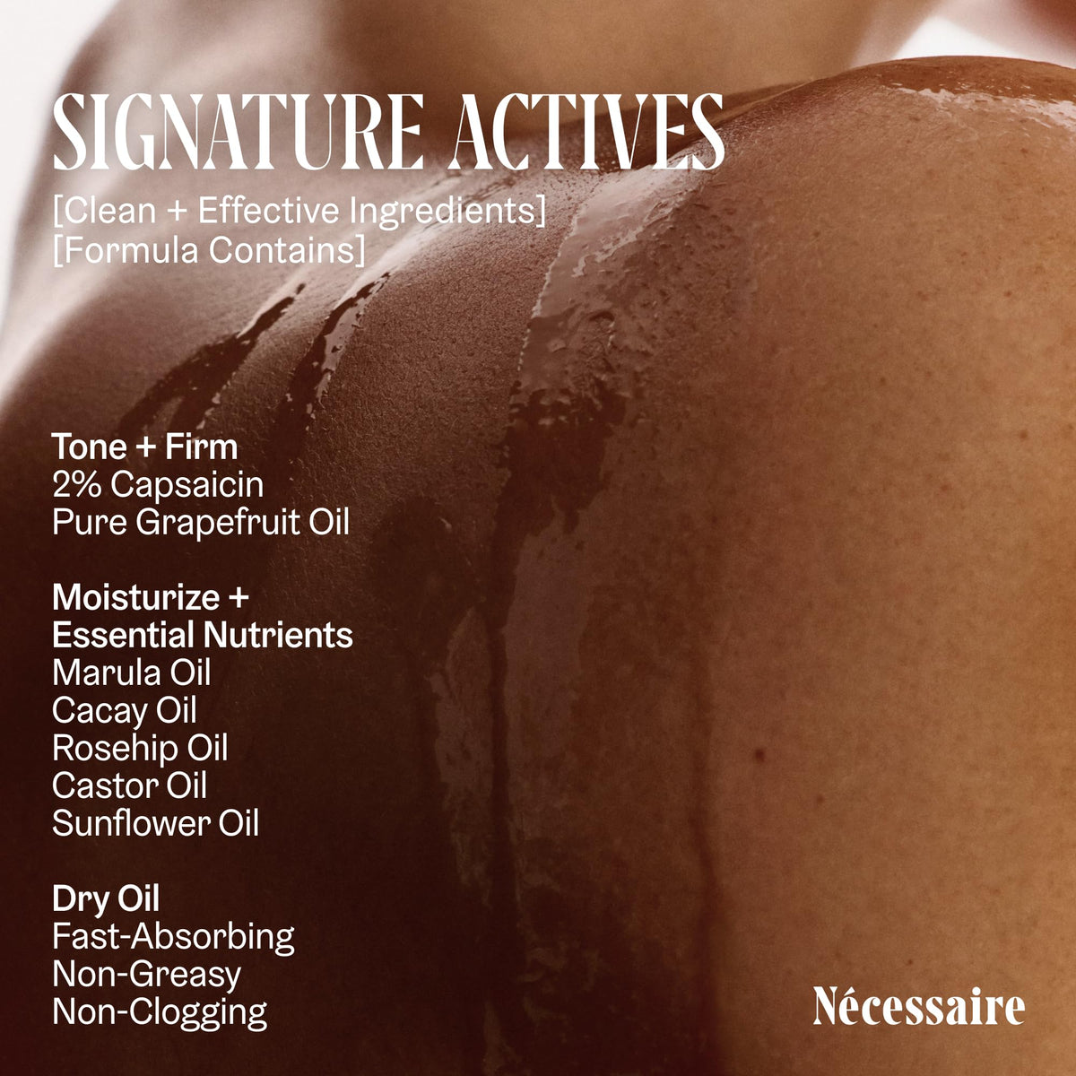 The Body Oil. Multi-Nutrient Treatment For Radiant Skin 2% Capsaicin Oil