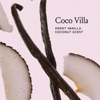 Billie Shave Glaze Shave Oil, Coco Villa, 8 oz | Grippy oil-to-milk formula, Mess-free drizzle application, Prevents shaving irritation and bumps, Sweet vanilla coconut scent