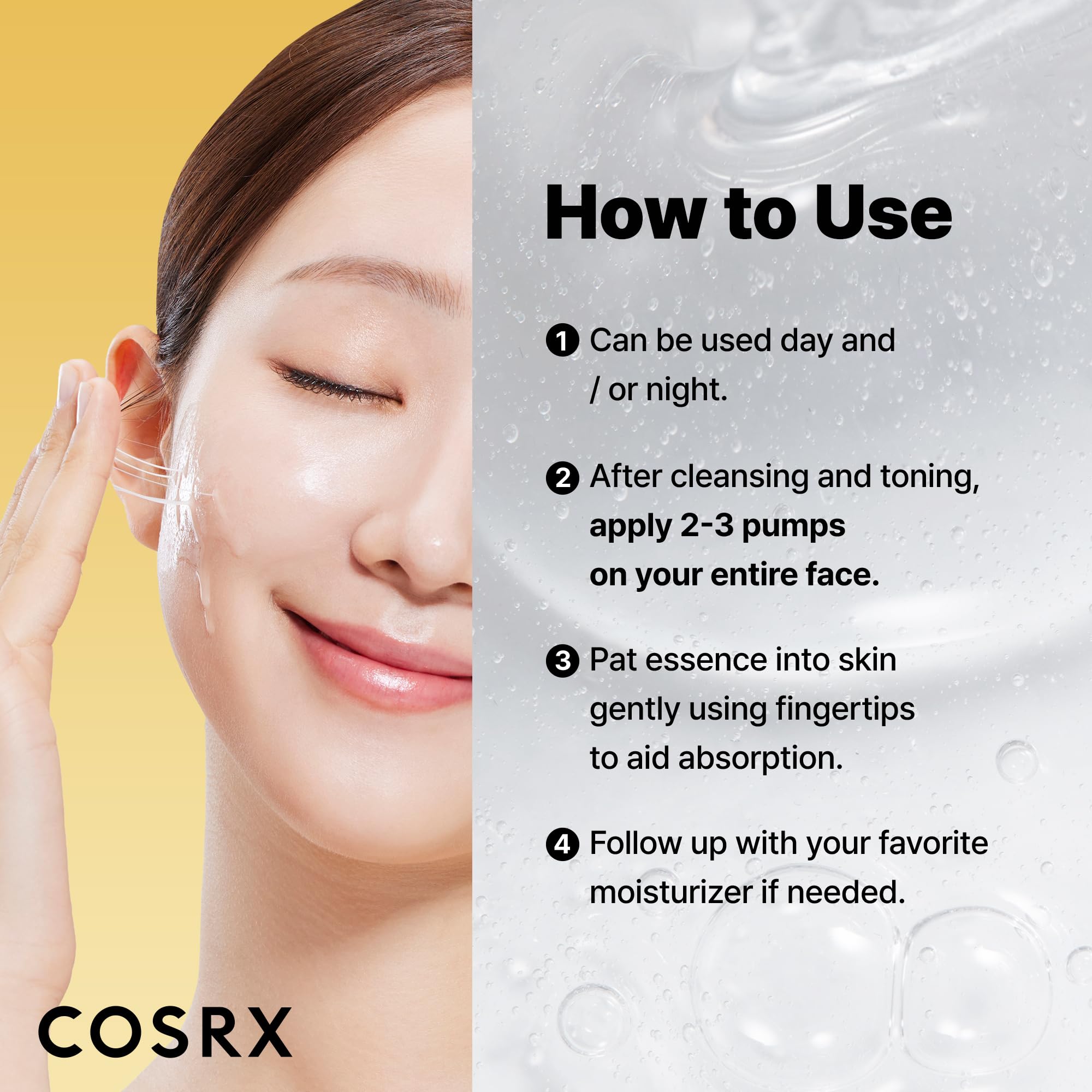 COSRX Snail Mucin 96% Repairing Serum for Sooothing & Hydrating 3.38 oz. | Snail Secretion Filtrate for Dull Skin & Fine Lines, Korean Skin Care