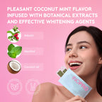 Buy now InoPro Teeth Whitening Strips 14 Treatments Kit - Enamel Safe Teeth Whitener, Peroxide-Free, Green White Strips for Teeth Whitening with Arbutin, Coconut Oil, Deep Stains Removal (28 Strips) at indiglob india