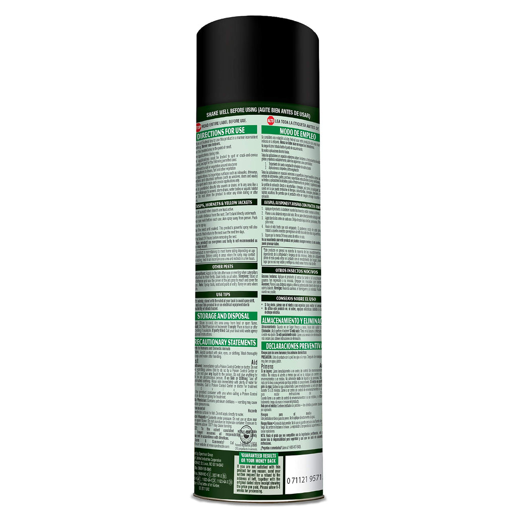 Spectracide Wasp and Hornet Killer Aerosol, 20-Ounce, 3-Pack
