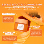 Buy now Glow Recipe Papaya Enzyme Cleansing Balm Makeup Remover - Gentle Exfoliator, Makeup Melting Balm & Face Cleanser for Women - Exfoliating Face Wash to Even Skin Tone & Lock-in Facial Hydration (3.38oz) at indiglob india