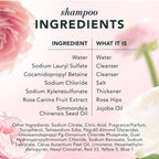 Herbal Essences Shampoo & Conditioner Set, Rose Hips - Smooth Collection, Paraben-Free, Color-Safe, Shiny Hair with Jojoba & Vitamin E, 29.2 Fl Oz Each, 2-Pack