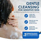 Vanicream Gentle Body Wash, 12 Fl Oz, Formulated without Common Irritants for Sensitive Skin, Gentle Cleanse and Moisture, Removes Dirt & Oils, Non-Drying, pH-Balanced Shower Gel