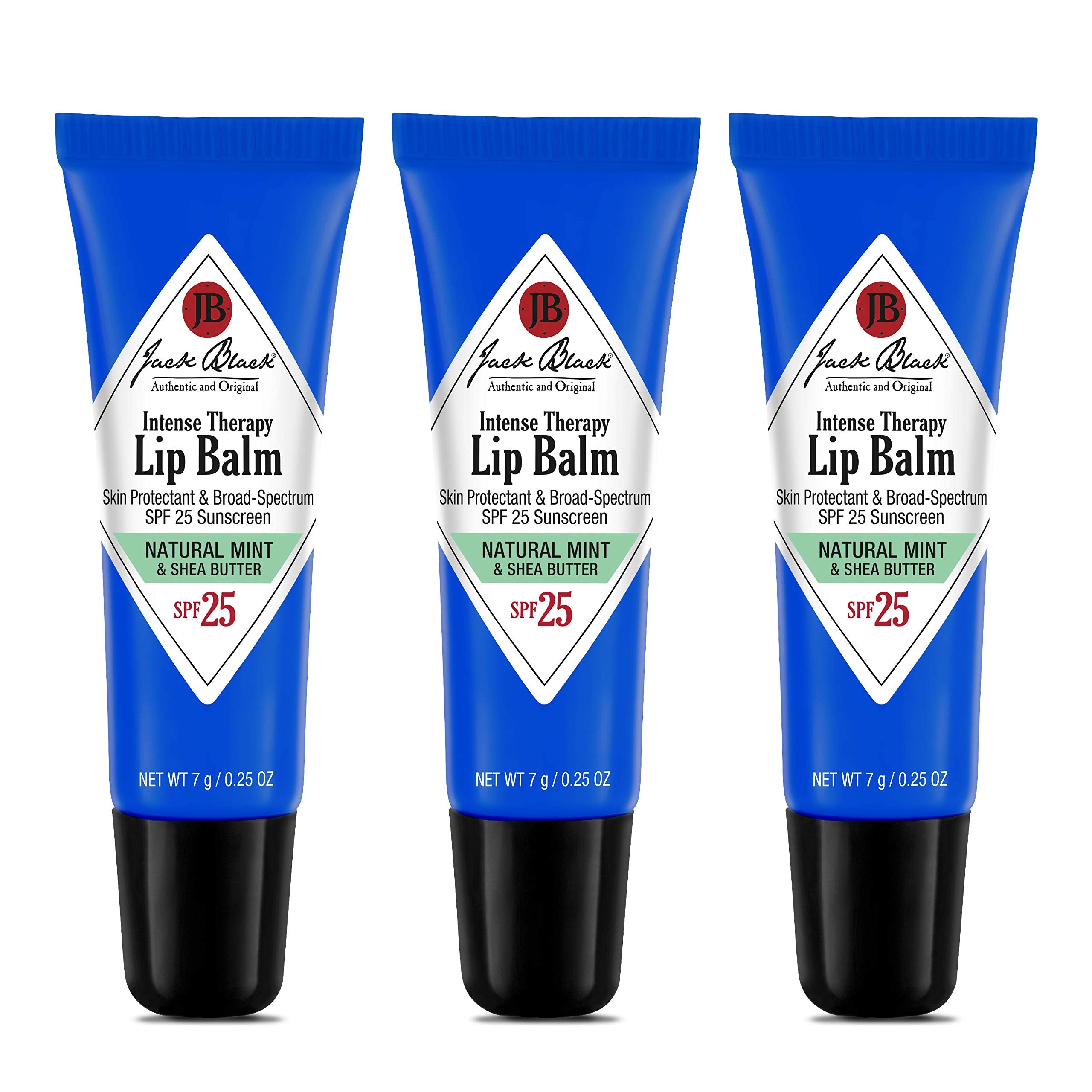 Buy now Jack Black Intense Therapy Lip Balm, 0.25-Oz. – SPF 25 Sun Protection, Lip Moisturizer, Hydrating Lip Balm with SPF, Lip Sunscreen at indiglob india