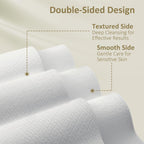 Buy now Ourmed Life Face Towels, Disposable Biodegradable Facial Towels for Sensitive Skin, Lint- free Face Wipes for Washing Face, Skincare and Makeup Remover, Dry Wipes, 10"×12" Extra Large, 50 Count at indiglob india
