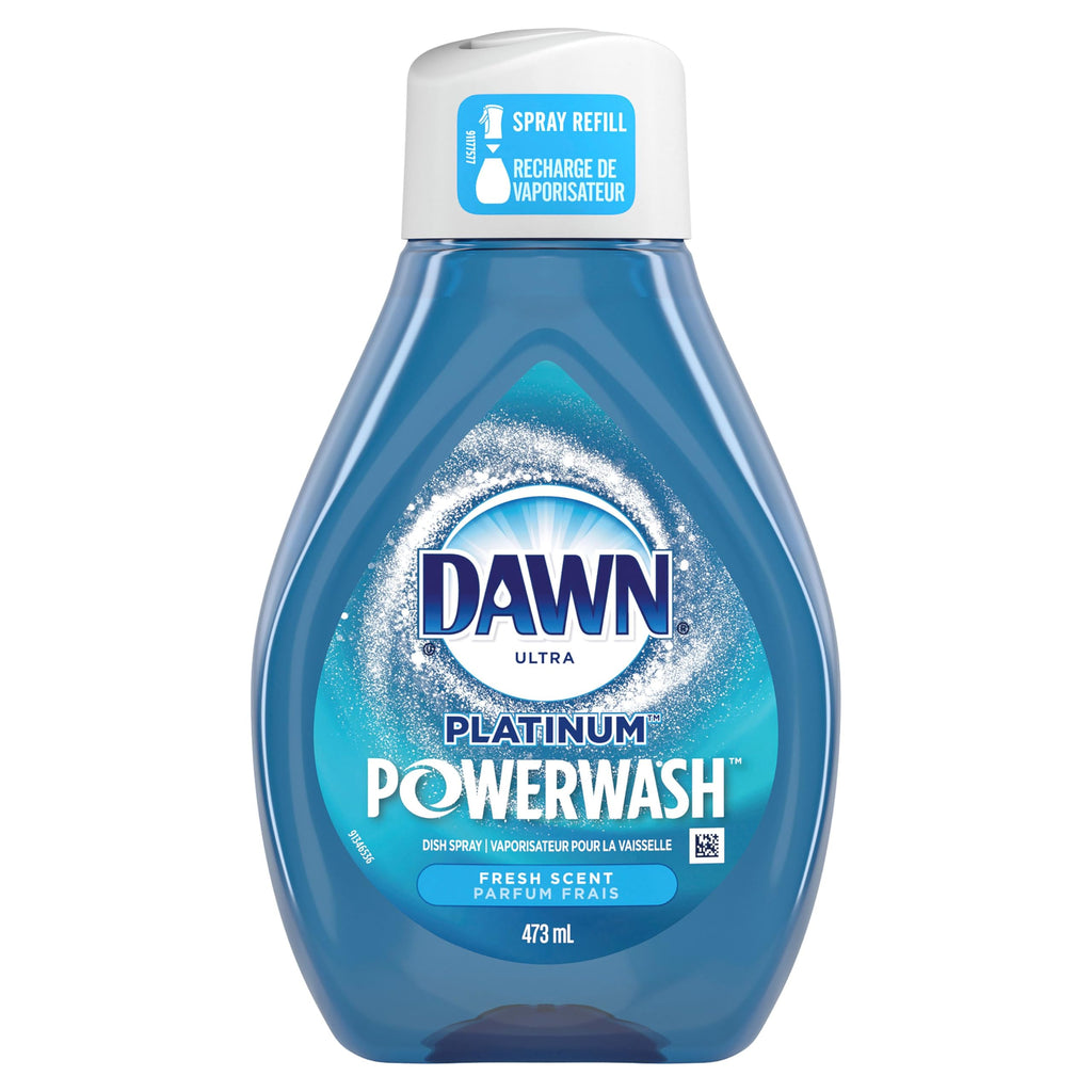 Buy now Dawn Powerwash Spray, Dish Soap, Dishwashing Liquid, Cleaning Supplies, Fresh, 1 Starter Kit + 1 Refill, 32 Fl Oz at indiglob india