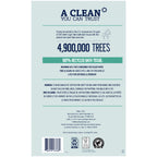 Seventh Generation Bath Tissue Toilet Paper Chlorine Free 2 Ply Toilet Paper 100% Recycled Paper 4 Count (Pack of 1)