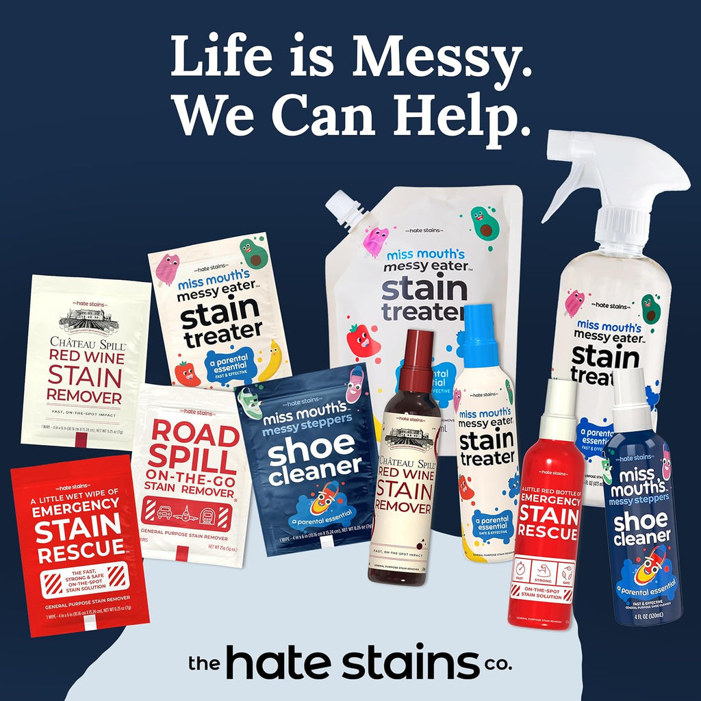 Buy now Miss Mouth's Messy Eater Stain Treater Spray - 4oz Stain Remover - Newborn & Baby Essentials - No Dry Cleaning Food, Grease, Coffee Off Laundry, Underwear, Fabric at indiglob india