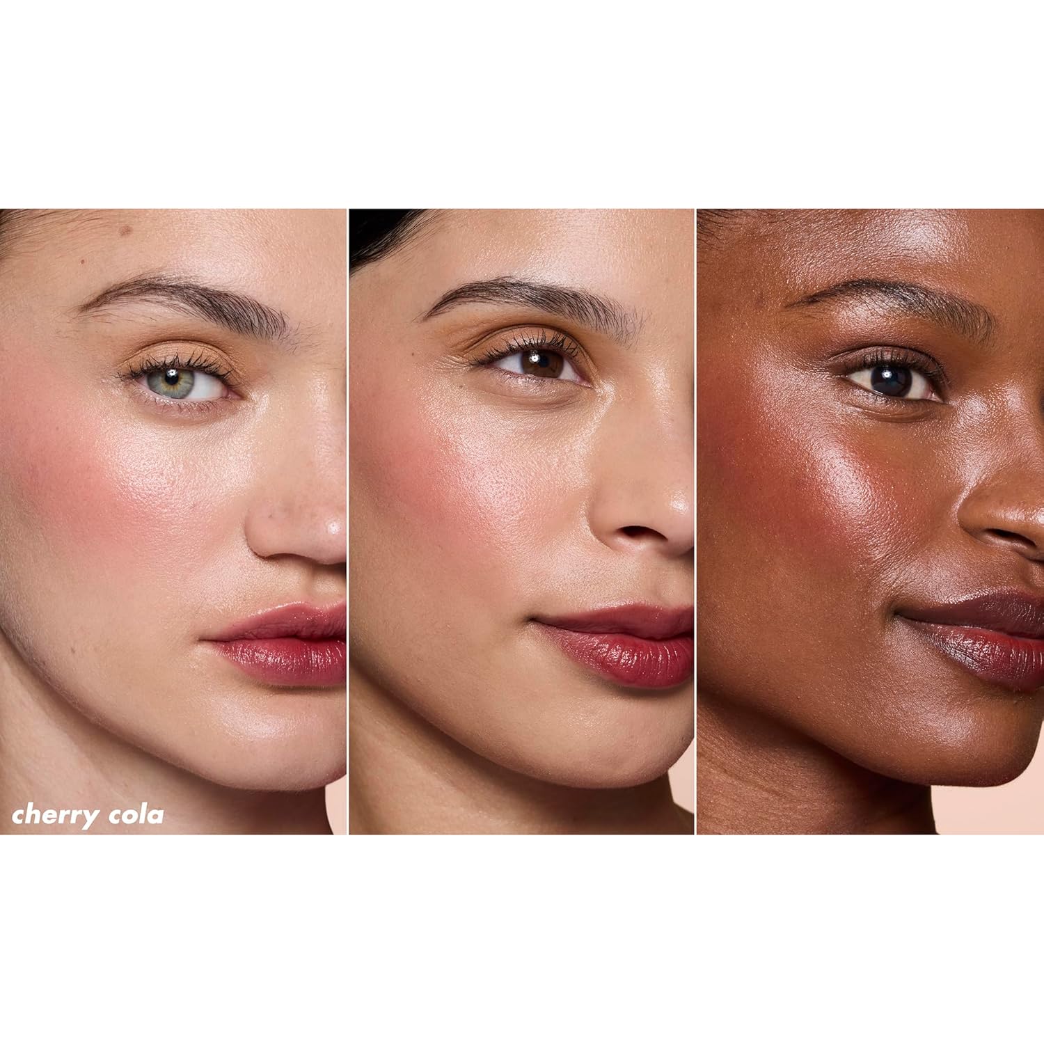 Buy now e.l.f. Sheer For It Blush Tint, Multi-Use, Long-Lasting Lip & Cheek Makeup, Creates A Natural Flush Finish, Vegan & Cruelty-Free, Cherry Cola at indiglob india