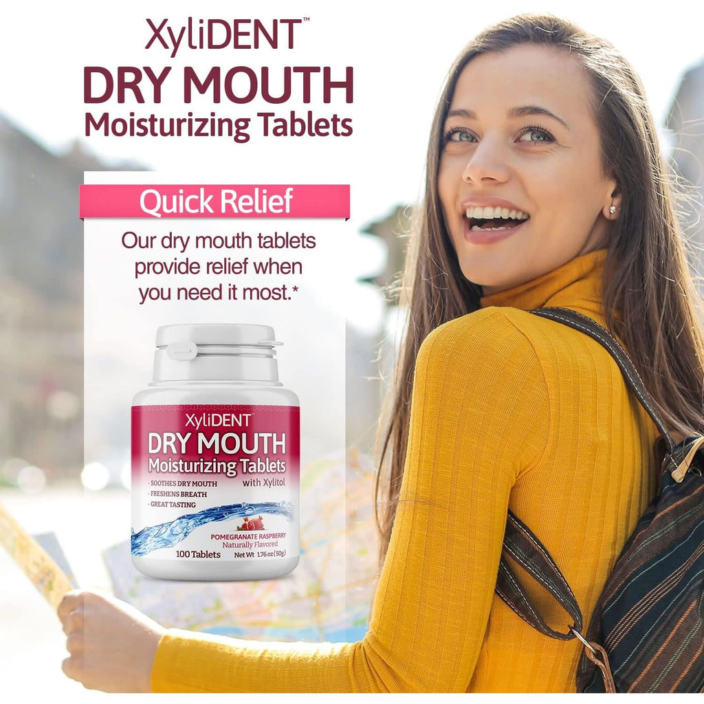 Buy now Nature's Stance XyliDENT Xylitol Tablets for Dry Mouth Relief - Stimulates Saliva, Freshens Breath, Reduces Acid Production, Fast Acting Extended Relief, 100 Count at indiglob india