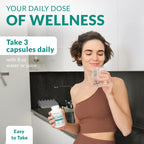 Multi Collagen 180 Protein Capsules - Type I, II, III, V, X Collagen Pills - Proprietary Blend of Eggshell, Chicken, Wild Fish & Grass-Fed Beef Collagen Peptides - 2025mg per serv