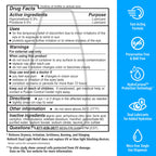 Rohto Dual Light Relief Cooling Lubricant Eye Drops, Protect Against Sun Irritation & Digital Eye Strain, Fast-Acting Relief of Dry Eyes, Grittiness, Burning & Stinging, 0.6 fl oz