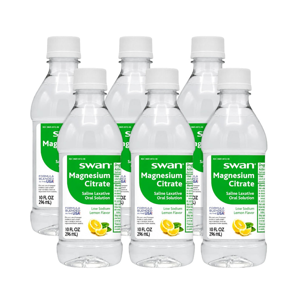 Magnesium Citrate, Oral Solution, Natural Lemon Flavor - Laxatives for Constipation Fast Acting. Laxatives for Constipation, Stool Softeners, Citrato de Magnesio (6)