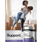 Horbäach Black Elderberry | 300 Capsules | Sambucus Supplement | Non-GMO & Gluten Free