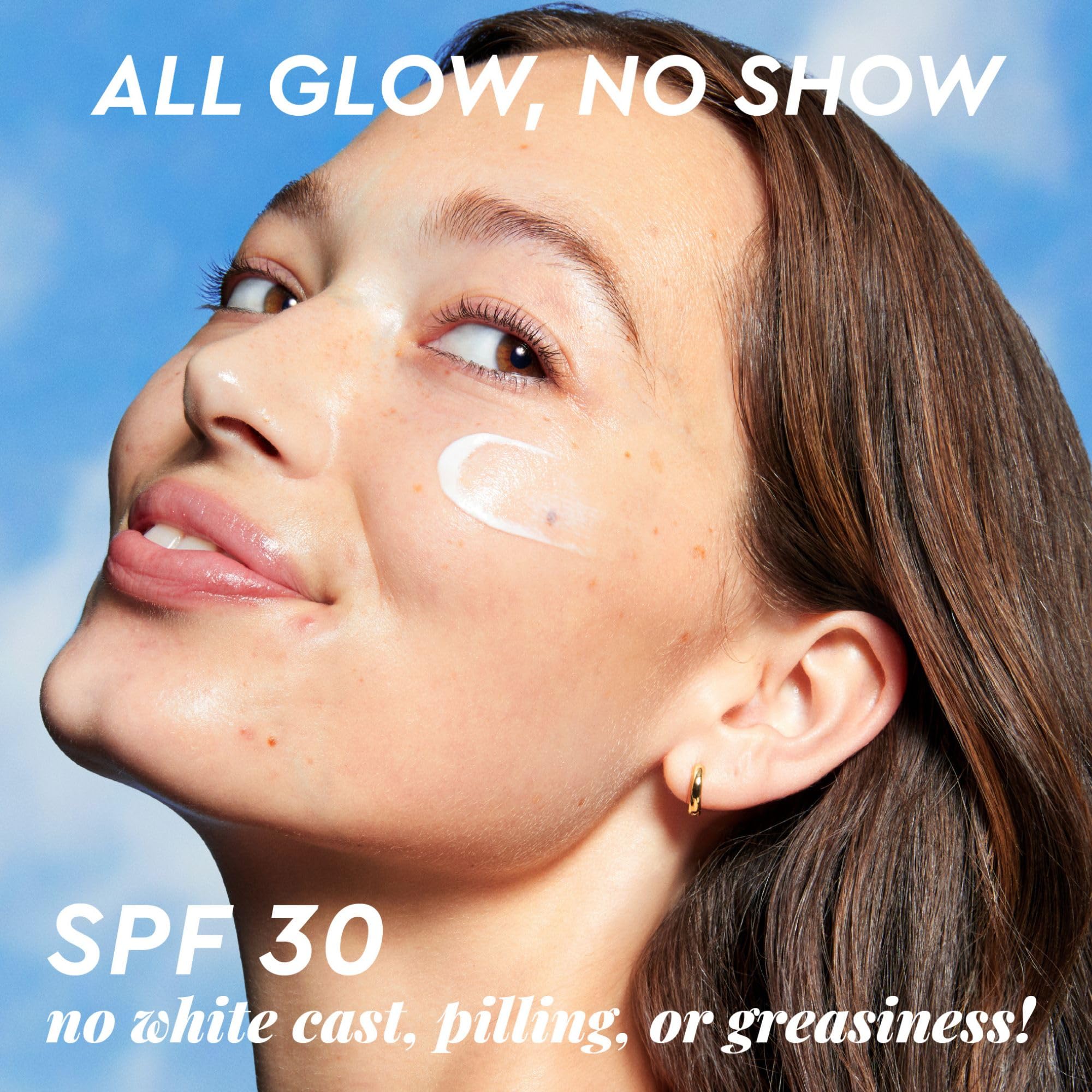 Buy now Glow Recipe Dew Shield Korean Face Sunscreen SPF 30 - Hydrating Moisturizer & Dewy, Lightweight Sunscreen - Formulated with Broad Spectrum UV Protection with No White Cast or Pilling (15ml) at indiglob india