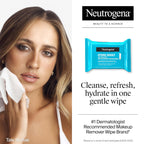 Buy now Neutrogena Hydro Boost Ultra-Soft Micellar Cleansing Wipes with Hyaluronic Acid, Hydrating Makeup Remover Wipes Remove Dirt & Waterproof Makeup, Hypoallergenic, Plant-Based Cloth, 2 x 25 ct at indiglob india