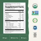 Garden of Life Dr. Formulated Keto Organic MCT Powder - 30 Servings, 6g MCTs from Coconuts Plus Prebiotic Fiber & Probiotics, Certified Organic, Non-GMO, Vegan, Gluten Free
