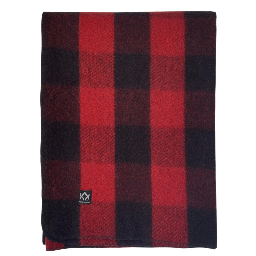 Buy now Arcturus Military Wool Blanket - Warm, Thick, Washable - Great for Outdoors, Camping, Stadium Blanket, Picnics, Travel - Car & Bushcraft Survival Kits at indiglob india