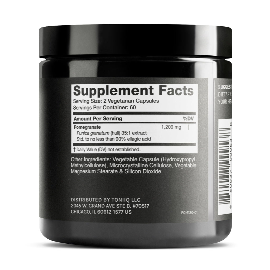 Pomegranate Extract Ultra High Potency 35:1 Extract with 90% Ellagic Acid