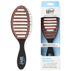 Wet Brush Ceramic Speed Dry Detangler, Black, Vented Blow-Dry Hair Brush | Soft HeatFlex Bristles, Up to 45% Faster Drying with Less Breakage, Smooth Shine & Easy Styling for All Hair Types