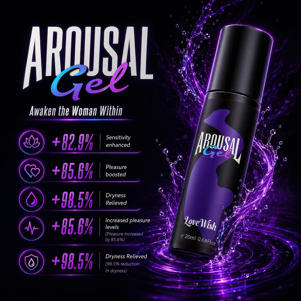 Female Arousal Gel, Excite Gel for Her, Pleasure Booster- Awakens Natural Arousal and Heightens Sensitivity, Elevates Intimate Experiences for Couples