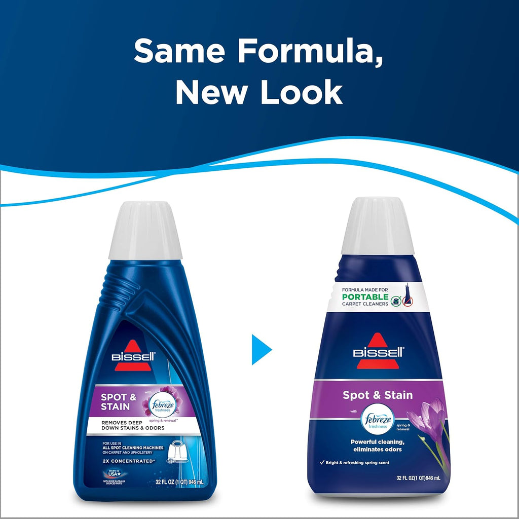 Buy now Bissell Spot & Stain with Febreze Freshness Spring & Renewal Formula, 7149, 32 ounces at indiglob india