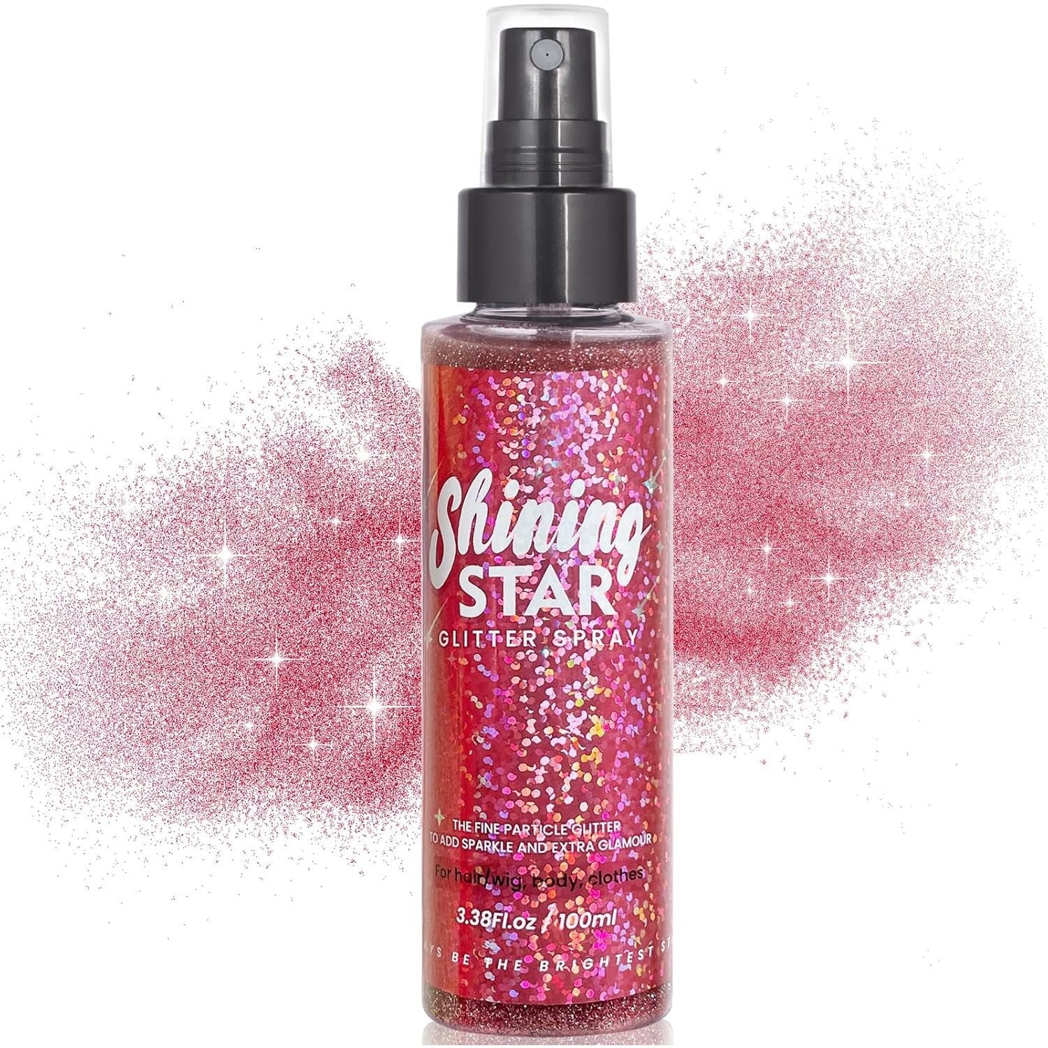 Buy now MEICOLY Silver Body Glitter Spray 2.1oz â€“ Waterproof Quick-Dry Shimmer Hairspray for Hair, Body & Clothes | Festival, Party, Prom Sparkle rose red body glitter spray at indiglob india