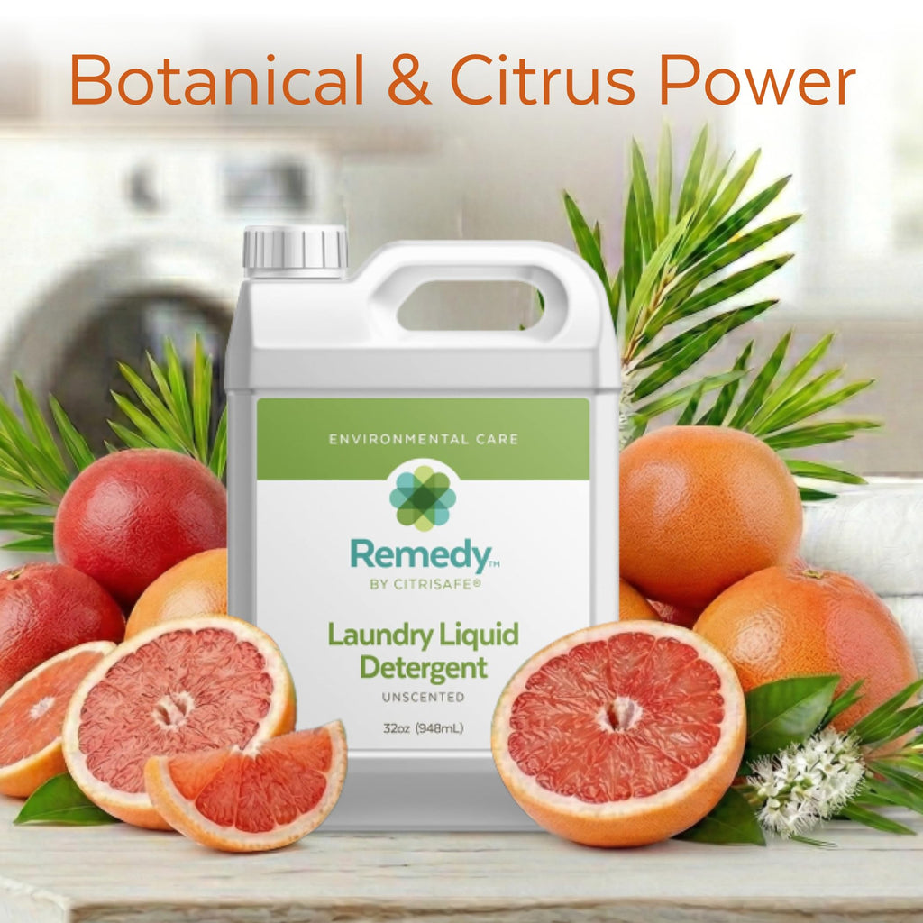 Musty or Contaminated Towels, Clothes & Bedding - Remedy Laundry Detergent Removes Odors & Residues, Super Concentrated