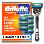 Buy now Gillette Fusion5 ProGlide Shaving Razor for Men, 1 Handle, 8 Blade Refills at indiglob india