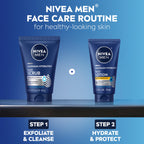 NIVEA MEN Maximum Hydration Face Scrub, Multipack, 3 x 4.4 OZ