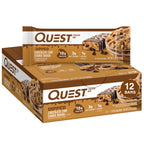 Buy now Quest Nutrition Chocolate Brownie Protein Bar, 20g Protein, 1g Sugar, 4g Net Carb, High Fiber, Gluten Free, 12 Count at indiglob india
