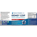 KIDNEY C.O.P. Calcium Oxalate Kidney Stone Support Supplement 3 Pack | Urologist Recommended, 99% Calcium Oxalate Inhibition, 5X Stronger Than Chanca Piedra, Patented Formula, 90-day supply