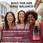 Multivitamin for Women 47in1 - B-Complex, Biotin, D3 & K2, Iron - 90 Caps | Womens Multivitamin - Whole Foods | Hair Growth Support | Digestion & Metabolism - Bioavailable & Gentle on Stomach - 1/Day