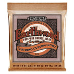Buy now Ernie Ball Earthwood Medium Light Phosphor Bronze Acoustic Guitar Strings, 12-54 Gauge (P02146) at indiglob india