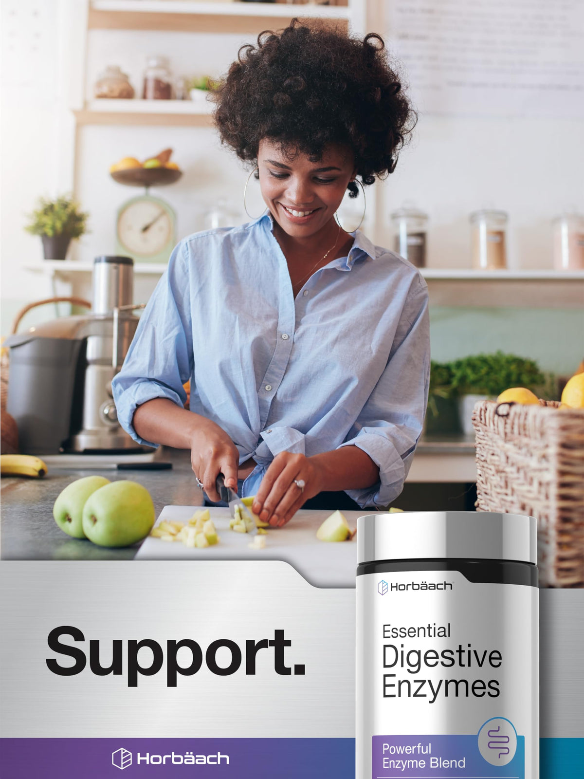 Horbäach Essential Digestive Enzymes | 250 Capsules