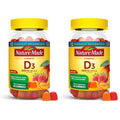 Nature Made Vitamin D3 2000 IU Per Serving Gummies,Bone,Teeth,Muscle and Immune Health Support,75 Day Supply,150 Vitamin D Gummies for Adults,(Pack of 2)