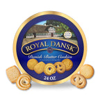 Buy now Royal Dansk Danish Butter Cookies, Premium Assorted Cookies in Gift Tin, Great for Sharing and Gifting, 12 oz at indiglob india