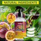 Goiple Loc Moisturizing Spray for Dull, Dry Locs - Daily Passion Fruit Hair and Scalp Moisturizer for Dreadlocks, Microlocks, Braids- Refreshing Moisturizer Loc Spray for Anti-frizz (8.45fl oz)