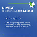 NIVEA Oil Infused Cherry Blossom and Jojoba Oil Body Lotion for Women, Fast-Absorbing and Non-Greasy Cherry Blossom Scented Lotion Moisturizes for 48 Hours, 16.9 Fl Oz Pump Bottle