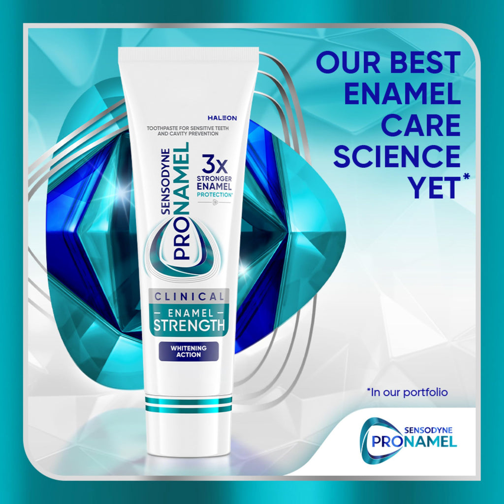 Pronamel Clinical Enamel Strength Whitening Action Toothpaste, 3.4 oz x 3