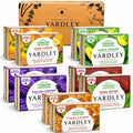 Yardley London Scented Bar Soap Variety Pack - 10 Bars Bath Soap Gift Set for Women & Men: English Lavender, Oatmeal & Almond, Aloe & Avocado, Cocoa Butter, Lemon Verbena Moisturizing Soap Bars