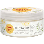 Burt's Bees Mama Belly Butter, 6.5 oz. | Stretch Mark Cream for Pregnancy Massages Body and Reduces Scar Appearance, Shea Butter & Vitamin E Rich Formula